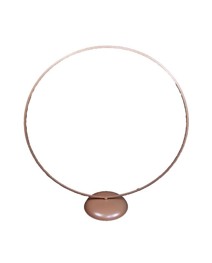 cerchio in metallo oro con supporto da tavolo d.60 - Intruglio Store –  Acquista on line