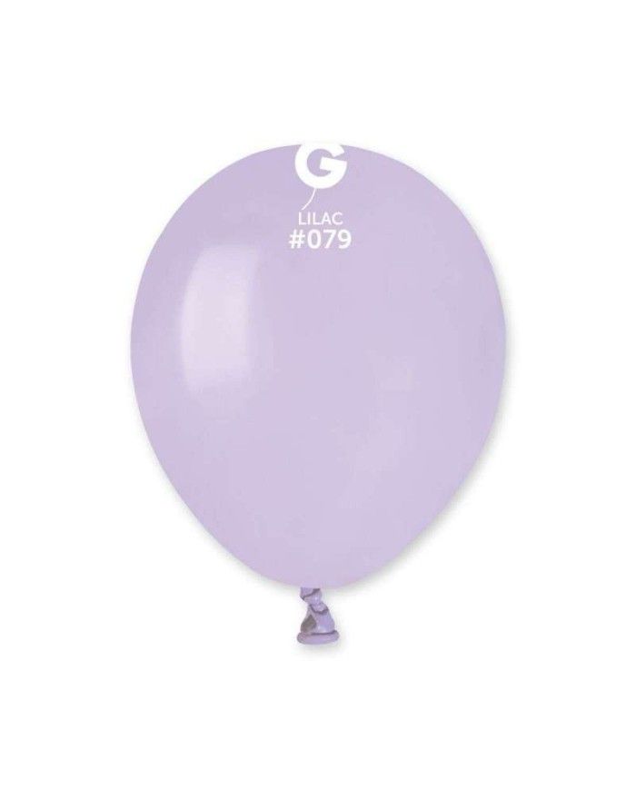 Palloncini Lilla Pastello 5 Pollici Cm13 Pz100