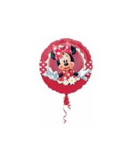 MYLAR PALLONCINO MINNIE TONDO HAPPY BIRTHDAY 18