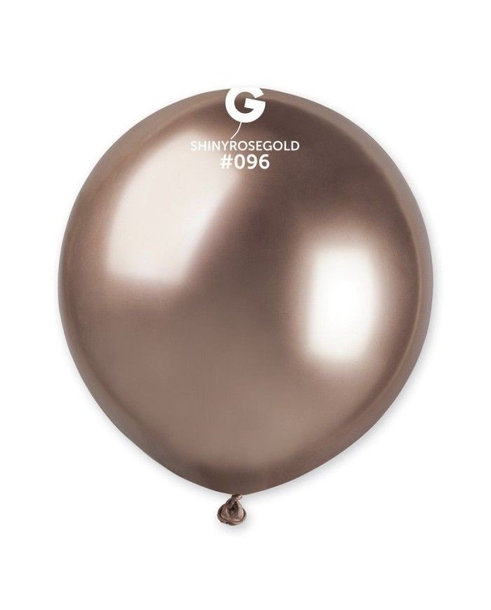 Palloncini rosa gold chrome da 38cm. 25pz