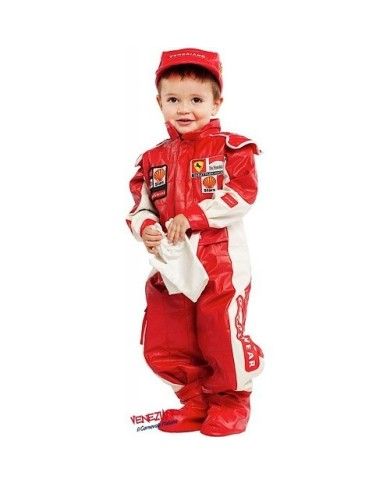 Costume vestito di carnevale Piccolo Pilota di F1 0 - 3 anni