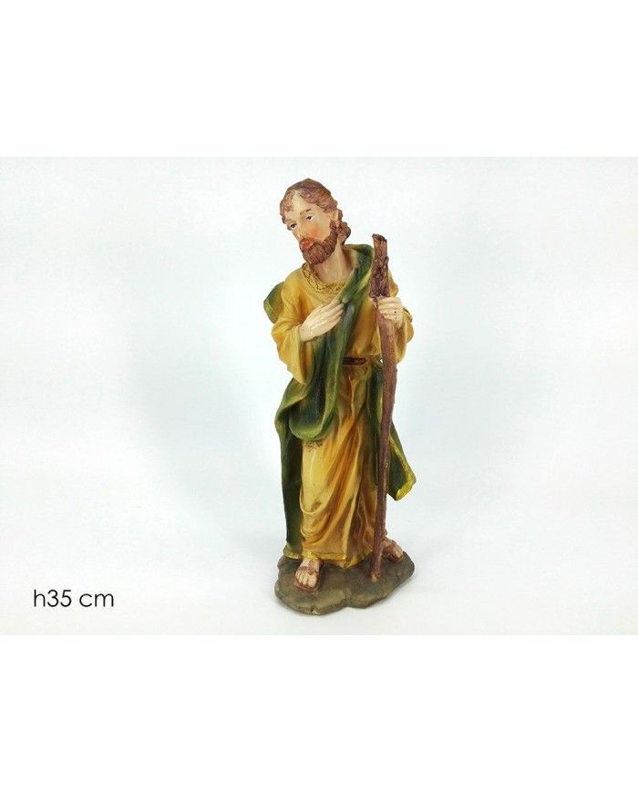 Pastori statuine Set Natività 35 cm di resina 12Pz per presepe