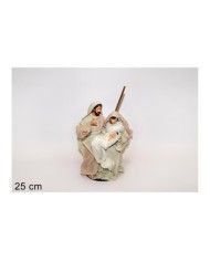 Pastori statuine Set Natività 7cm di resina 11Pz per presepe