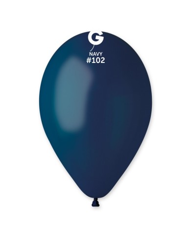 Palloncini blu navy pastello g110 12-30cm. 100pz
