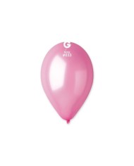 Palloncini rosa metallizzato g110 12-30cm. 100pz