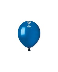 100pz Palloncini professionali 5 pollici 13 cm Metal Blu AM50/054