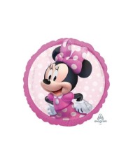 Palloncino tondo mylar shape Minnie 18 45 cm