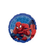 Palloncino Mylar Foil tondo Spiderman 18 45 cm