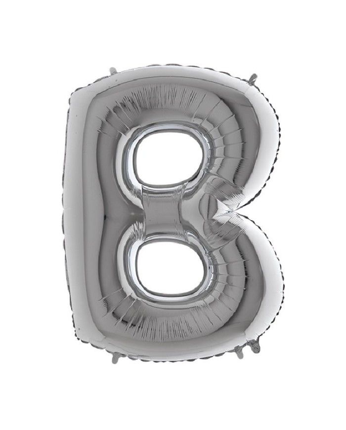 Palloncino 40 mylar Numero 2 Bianco White