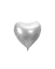 Palloncini pastello cuore 11 - 25cm Bianco 10 confezione 100 pz