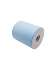 Rotolo Tulle 25 cm x 100 mt Celeste