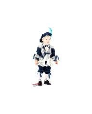 Costume principe azzurro neonato vestito bambino principino celeste  carnevale