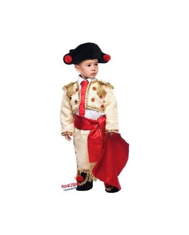 Costume vestito di carnevale Torero Manolete bambino da 0 a 3 anni