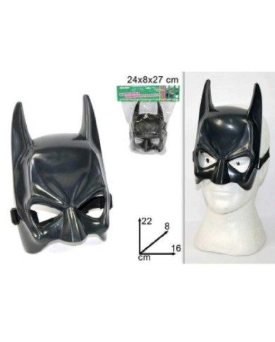 Maschera uomo pipistrello Batman per carnevale