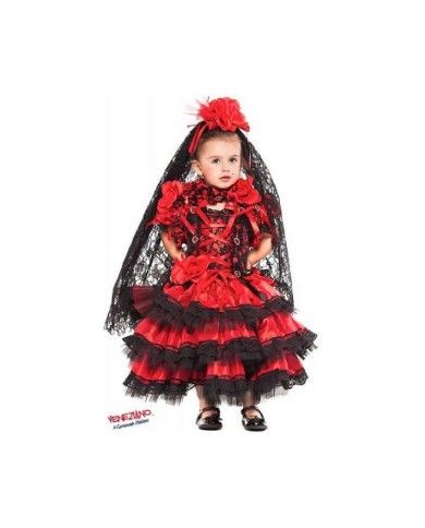 Costume vestito di carnevale Milady Prestige bambina da 7S a 10XL