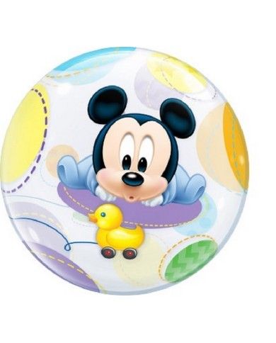 Palloncino Metalfoil Mickey Mouse Topolino Sagomato 25 63cm