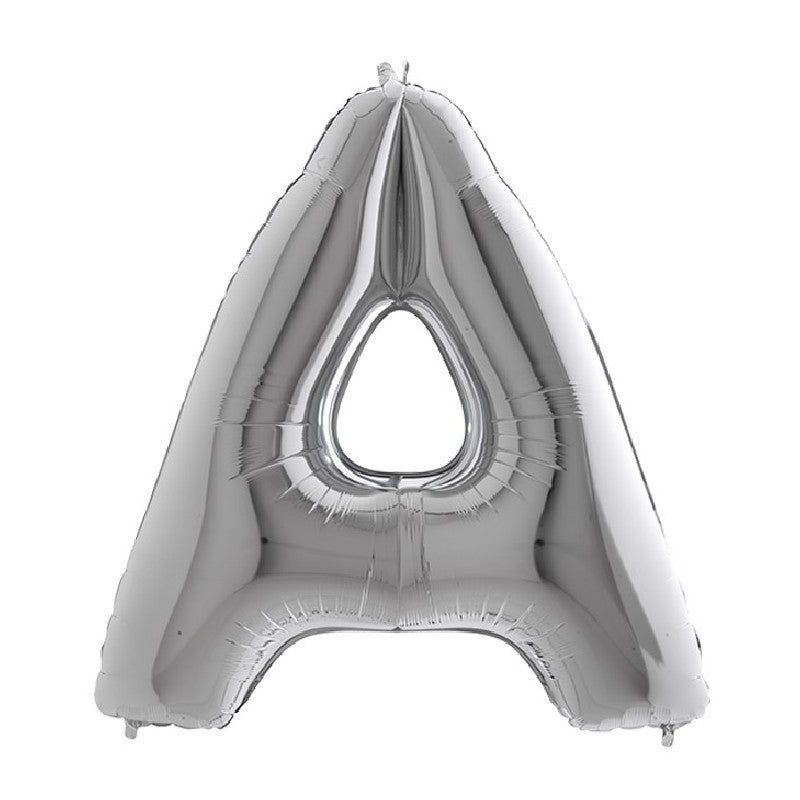 lettere argento 40"/102cm