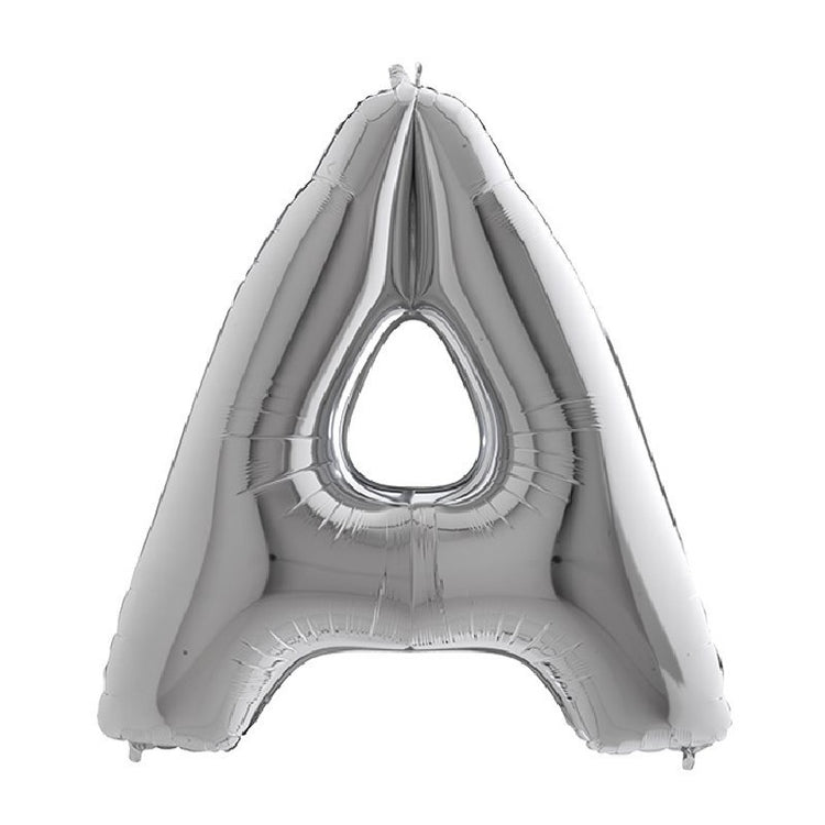 lettere argento 40"/102cm