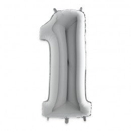 numeri argento 40"/102cm
