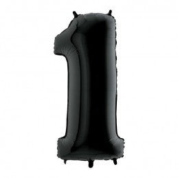 numeri neri 40"/102cm