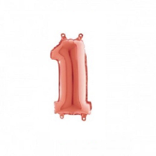 numeri rosa gold 14"/35cm