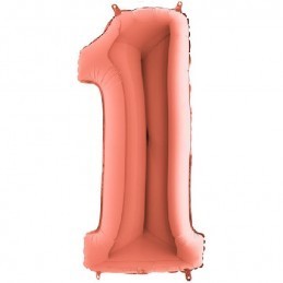 numeri rosa gold 40"/102cm