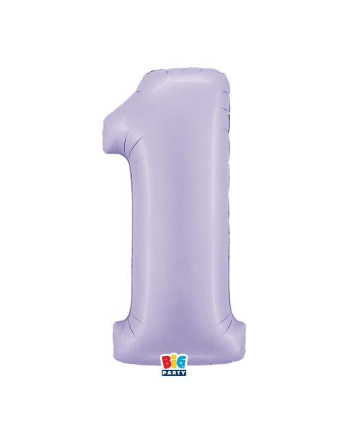 numeri lilla 40"/102cm