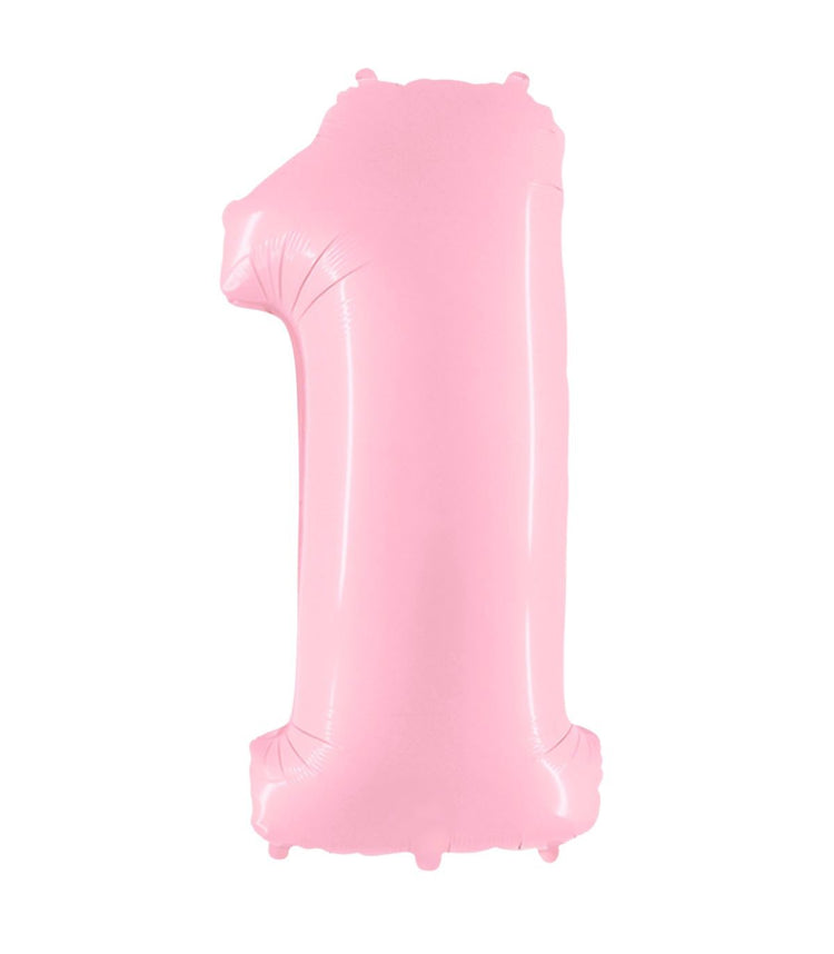 numeri rosa 40"/101cm