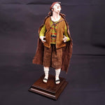 Pastore statuina Uomo con occhi di vetro 35 cm