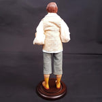Pastore Statuina Uomo Nobile 35 cm con occhi di vetro