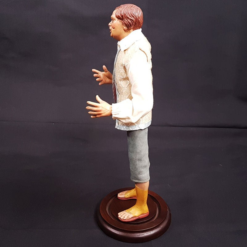 Pastore Statuina Uomo Nobile 35 cm con occhi di vetro