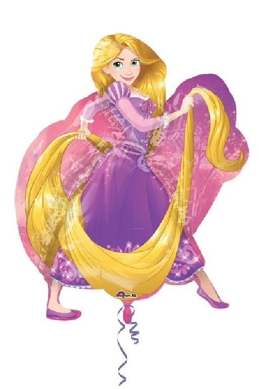 Palloncino Rapunzel super shape