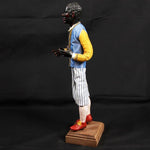 Pastore statuina Uomo vestito 35 cm con testa mani e piedi di terracotta