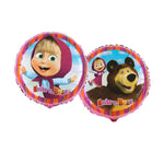 Palloncino mylar Masha e Orso 18" 45cm