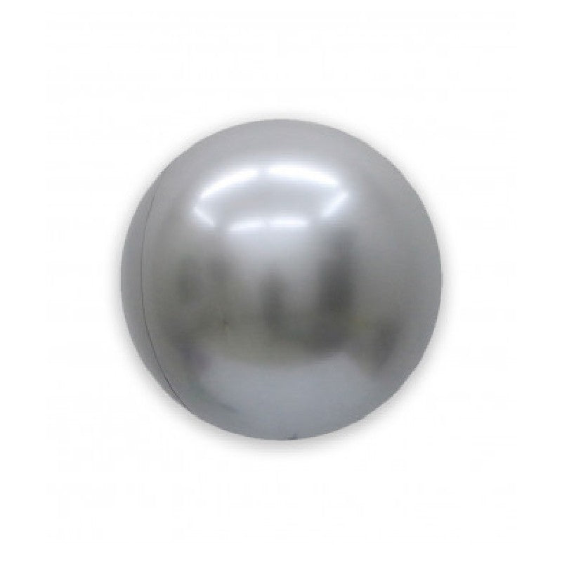 Palloncino Bobo Chrome 22" pollici 56cm Argento