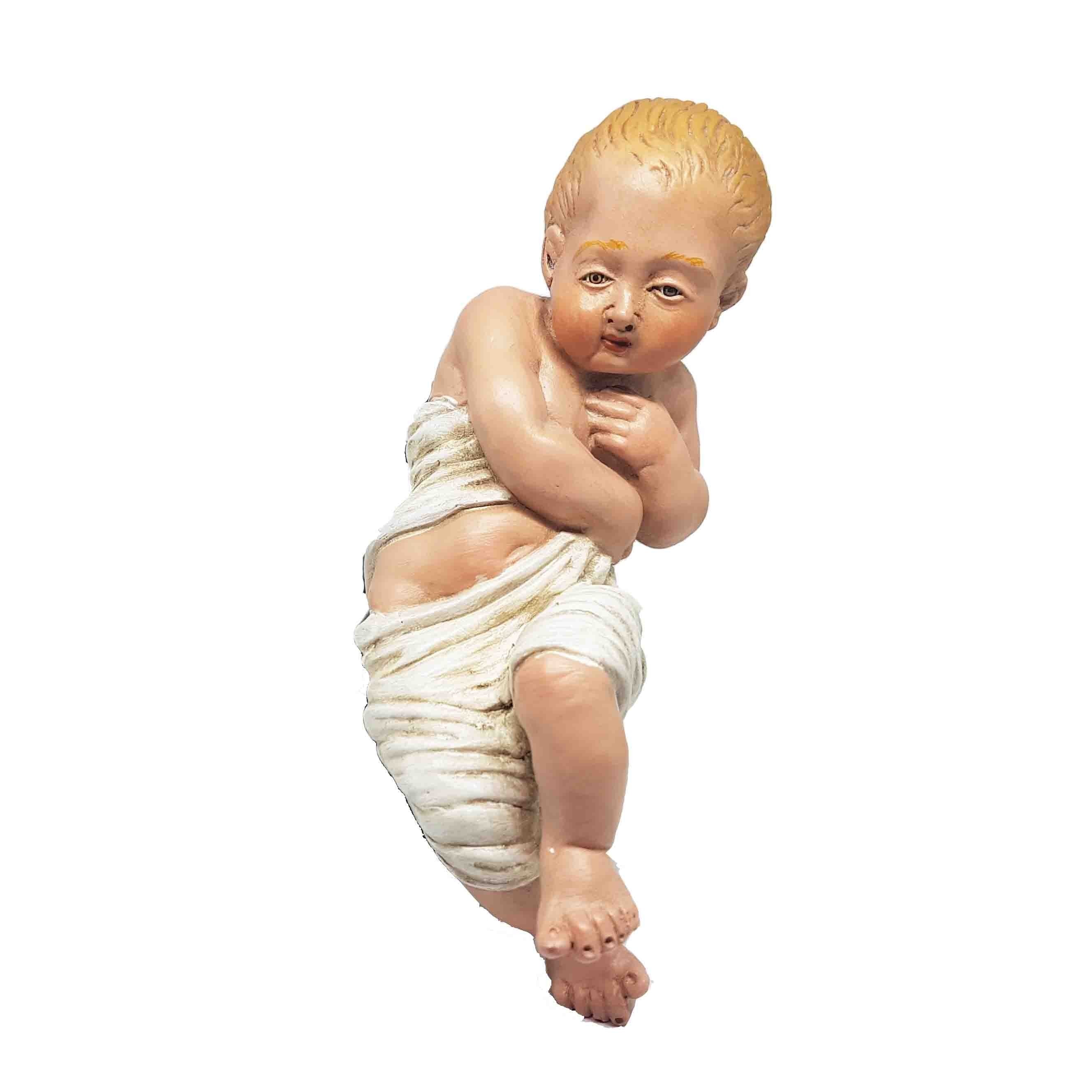 Pastori Statuina Bambino gesu' per pastore da cm 38/40 artigianali in terracotta