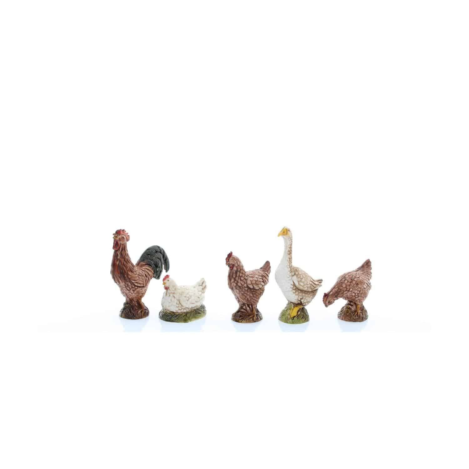 Pastore statuina Moranduzzo Galletti 12 cm 6 soggetti assortiti