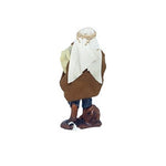 Statuine Pastori vestiti giocatori di carte con botte 8cm di terracotta
