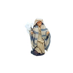 Statuina Pastore bambino con sacco in spalla 8cm di terracotta per presepe