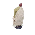 Pastore statuina Vestita Donna con Anfora 8cm di terracotta per presepe