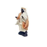 Pastore statuina Uomo moro Arabo 8cm di terracotta per presepe