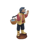 Pastore statuina in terracotta dipint aa mano cm 7 acquaiolo