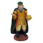 Pastore statuina Re Magio vecchio 12cm di terracotta per presepe