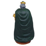Pastore statuina Re Magio vecchio 12cm di terracotta per presepe