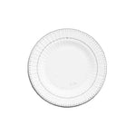 Piatti di carta 27cm Silver Grace Argento 8Pz
