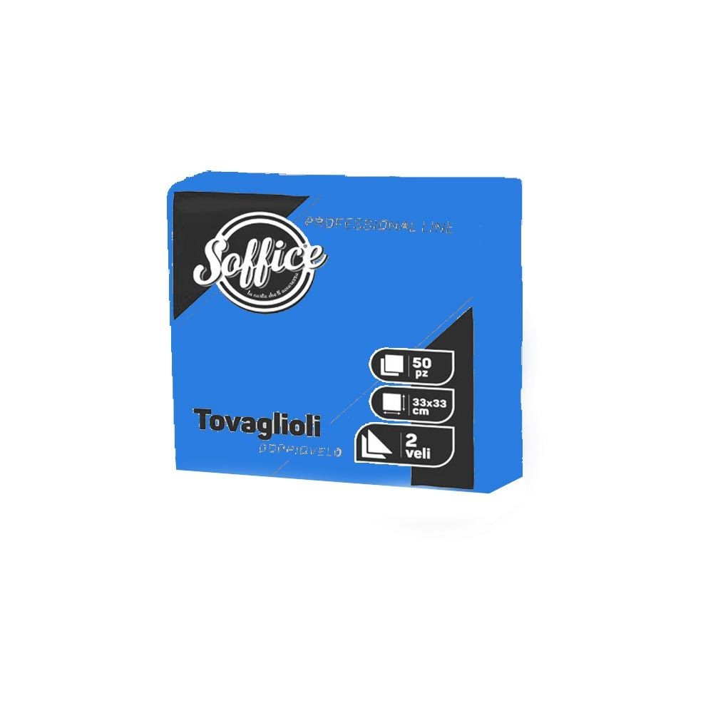 Tovaglioli Blu Notte doppio velo 50pz 33x33