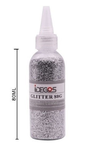 Brillantini Glitter Argento 80gr