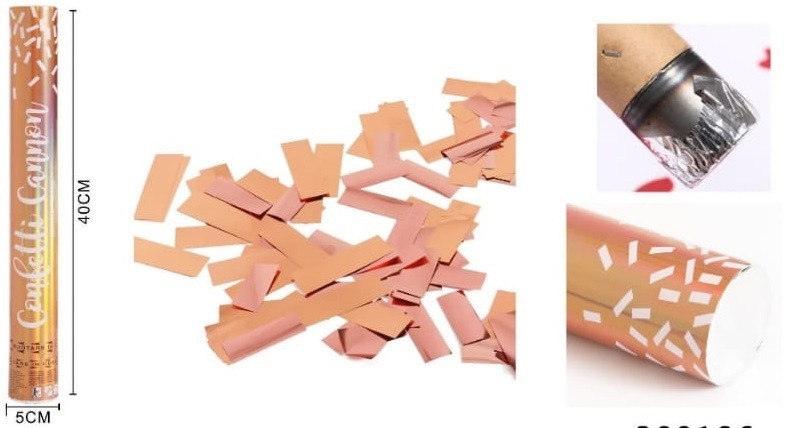 Sparacoriandoli 40cm Rosa Gold