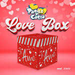 Scatola a sorpresa per San Valentino Love Box Rossa scritta Ti Amo 20x20cm
