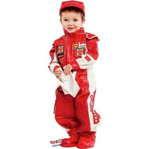 Costume vestito di carnevale Piccolo Pilota di F1 0 - 3 anni